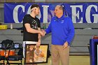 MBBall Senior Day  Men's Basketball Senior Day. - Photo By: KEITH NORDSTROM : Wheaton, basketball, Senior Day